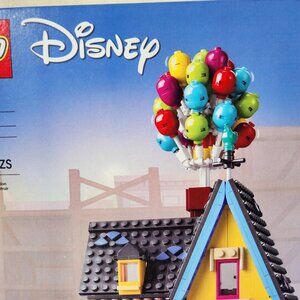 NEW Lego Disney Pixar UP House Building Set Toy with Balloons Movie Kit 43217 Br